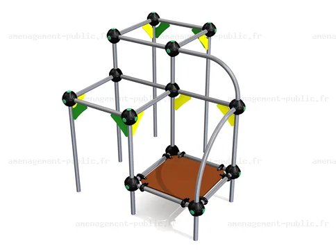 Structure de jeu pour initiation au Parkour